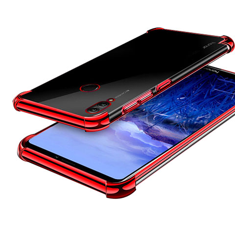 Coque Ultra Fine TPU Souple Housse Etui Transparente H03 pour Huawei Honor Note 10 Rouge