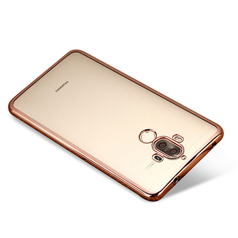 Coque Ultra Fine TPU Souple Housse Etui Transparente H03 pour Huawei Mate 9 Or Rose