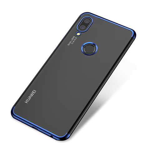 Coque Ultra Fine TPU Souple Housse Etui Transparente H03 pour Huawei Nova 3e Bleu