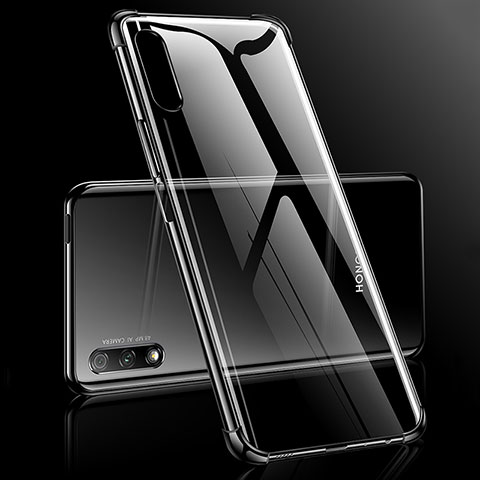 Coque Ultra Fine TPU Souple Housse Etui Transparente H03 pour Huawei P Smart Z (2019) Noir