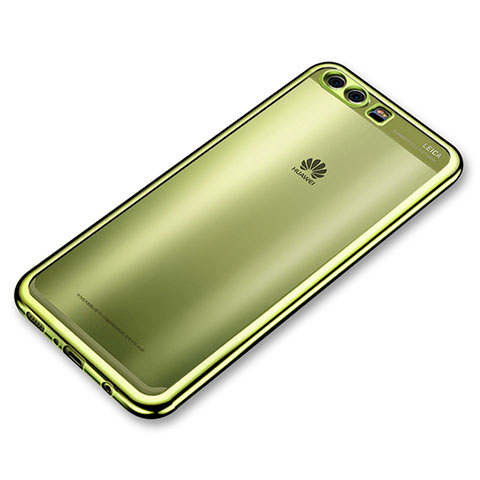 Coque Ultra Fine TPU Souple Housse Etui Transparente H03 pour Huawei P10 Plus Vert