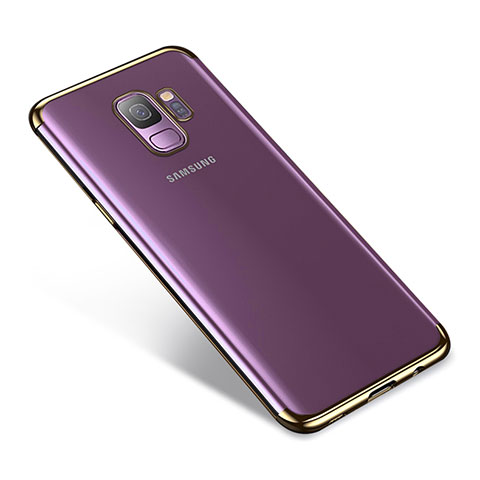 Coque Ultra Fine TPU Souple Housse Etui Transparente H03 pour Samsung Galaxy S9 Or