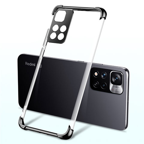 Coque Ultra Fine TPU Souple Housse Etui Transparente H03 pour Xiaomi Mi 11i 5G (2022) Noir