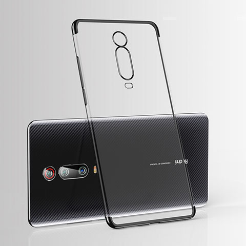 Coque Ultra Fine TPU Souple Housse Etui Transparente H03 pour Xiaomi Mi 9T Noir