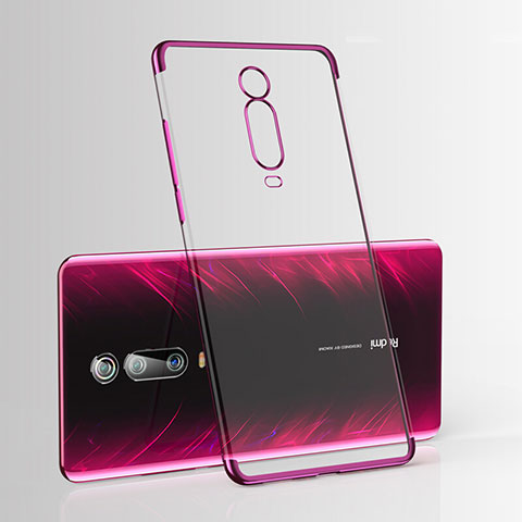 Coque Ultra Fine TPU Souple Housse Etui Transparente H03 pour Xiaomi Mi 9T Violet