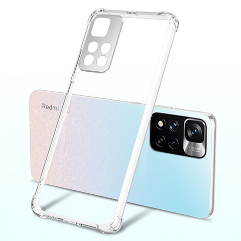 Coque Ultra Fine TPU Souple Housse Etui Transparente H03 pour Xiaomi Redmi Note 11 Pro+ Plus 5G Clair