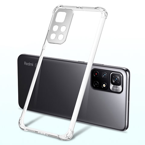 Coque Ultra Fine TPU Souple Housse Etui Transparente H03 pour Xiaomi Redmi Note 11S 5G Clair