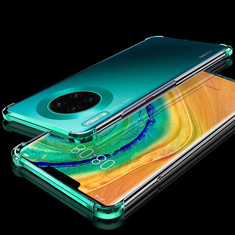 Coque Ultra Fine TPU Souple Housse Etui Transparente H04 pour Huawei Mate 30 5G Vert