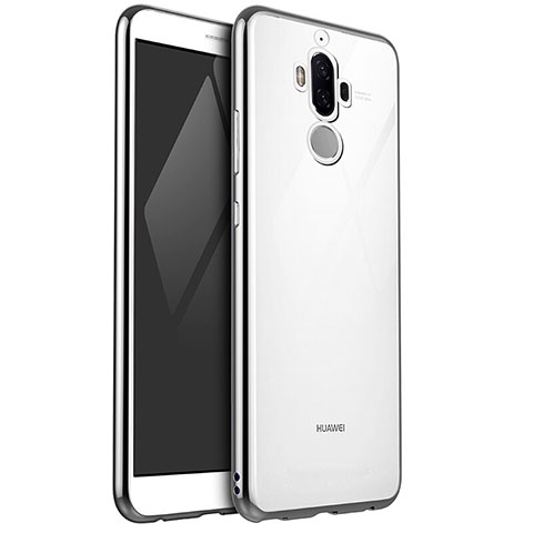 Coque Ultra Fine TPU Souple Housse Etui Transparente H04 pour Huawei Mate 9 Argent