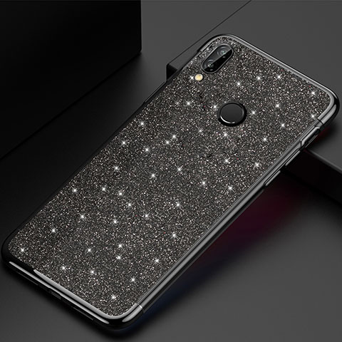 Coque Ultra Fine TPU Souple Housse Etui Transparente H04 pour Huawei Nova 3e Noir