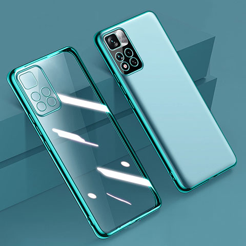 Coque Ultra Fine TPU Souple Housse Etui Transparente H04 pour Xiaomi Mi 11i 5G (2022) Vert