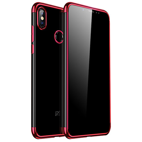 Coque Ultra Fine TPU Souple Housse Etui Transparente H04 pour Xiaomi Redmi Note 5 Rouge