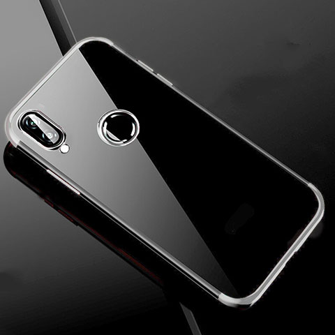 Coque Ultra Fine TPU Souple Housse Etui Transparente H04 pour Xiaomi Redmi Note 7 Argent