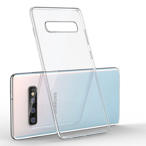 Coque Ultra Fine TPU Souple Housse Etui Transparente H05 pour Samsung Galaxy S10 Clair