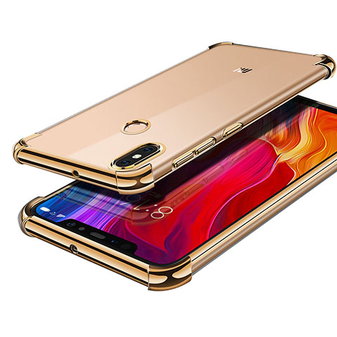 Coque Ultra Fine TPU Souple Housse Etui Transparente H05 pour Xiaomi Mi 8 Or