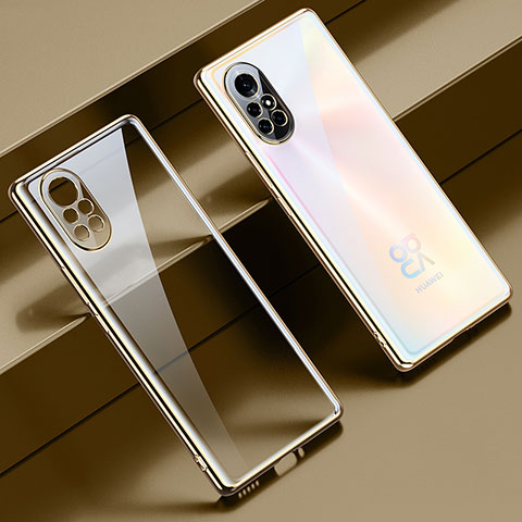 Coque Ultra Fine TPU Souple Housse Etui Transparente H06 pour Huawei Nova 8 5G Or