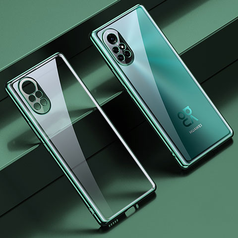 Coque Ultra Fine TPU Souple Housse Etui Transparente H06 pour Huawei Nova 8 5G Vert