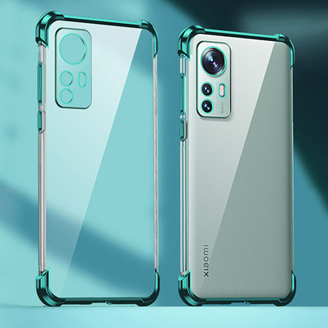 Coque Ultra Fine TPU Souple Housse Etui Transparente H06 pour Xiaomi Mi 12S 5G Vert