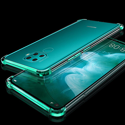 Coque Ultra Fine TPU Souple Housse Etui Transparente H07 pour Huawei Nova 5i Pro Vert