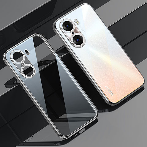 Coque Ultra Fine TPU Souple Housse Etui Transparente LD1 pour Huawei Honor 60 5G Argent