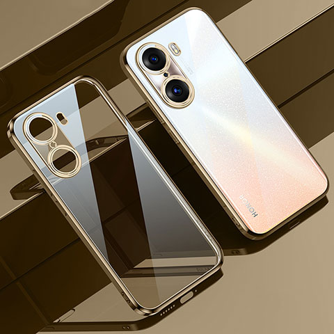 Coque Ultra Fine TPU Souple Housse Etui Transparente LD1 pour Huawei Honor 60 Pro 5G Or