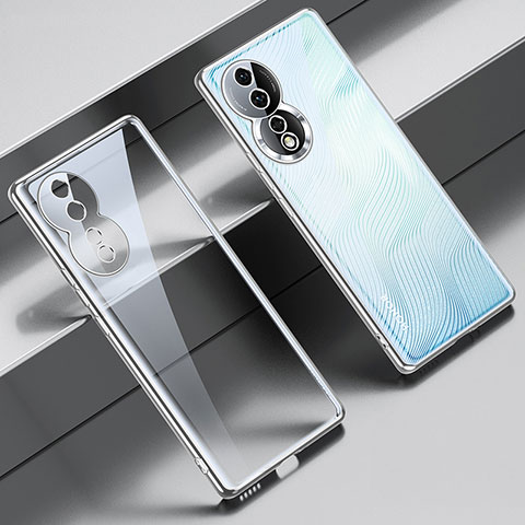 Coque Ultra Fine TPU Souple Housse Etui Transparente LD1 pour Huawei Honor 80 5G Argent