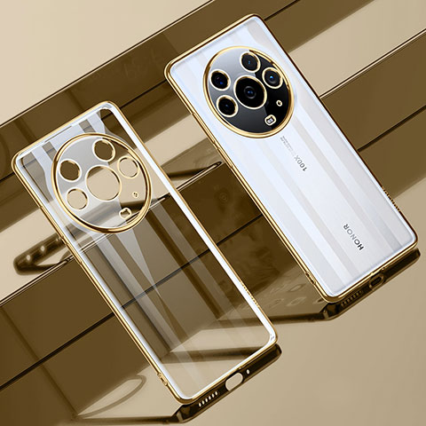 Coque Ultra Fine TPU Souple Housse Etui Transparente LD1 pour Huawei Honor Magic3 Pro+ Plus 5G Or