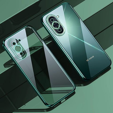 Coque Ultra Fine TPU Souple Housse Etui Transparente LD1 pour Huawei Nova 10 Pro Vert