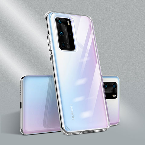 Coque Ultra Fine TPU Souple Housse Etui Transparente N01 pour Huawei P40 Pro Clair