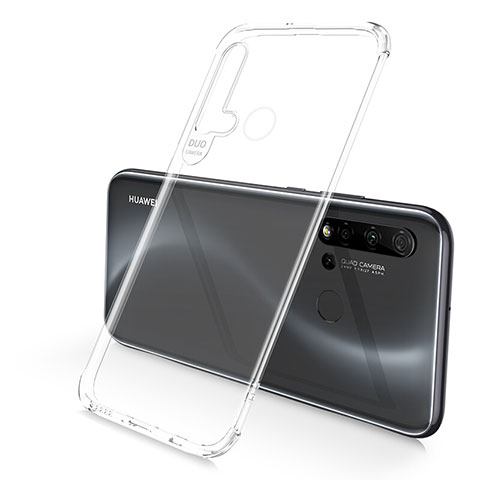 Coque Ultra Fine TPU Souple Housse Etui Transparente S01 pour Huawei Nova 5i Clair