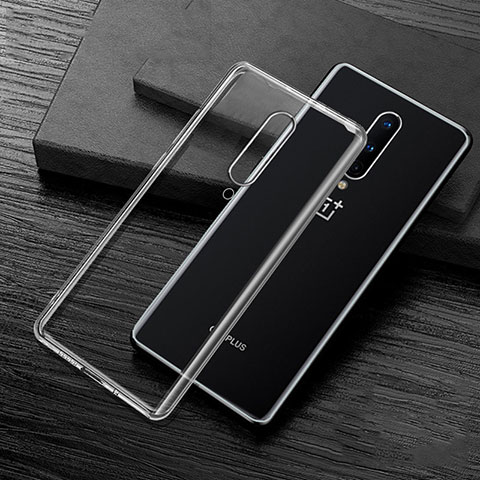 Coque Ultra Fine TPU Souple Housse Etui Transparente S01 pour OnePlus 8 Clair