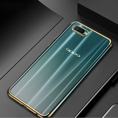 Coque Ultra Fine TPU Souple Housse Etui Transparente S01 pour Oppo K1 Or