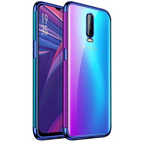 Coque Ultra Fine TPU Souple Housse Etui Transparente S01 pour Oppo R17 Pro Rouge