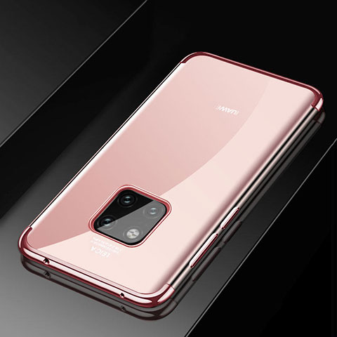 Coque Ultra Fine TPU Souple Housse Etui Transparente S02 pour Huawei Mate 20 Pro Or Rose