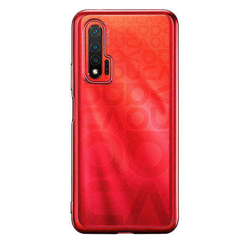 Coque Ultra Fine TPU Souple Housse Etui Transparente S02 pour Huawei Nova 6 5G Rouge