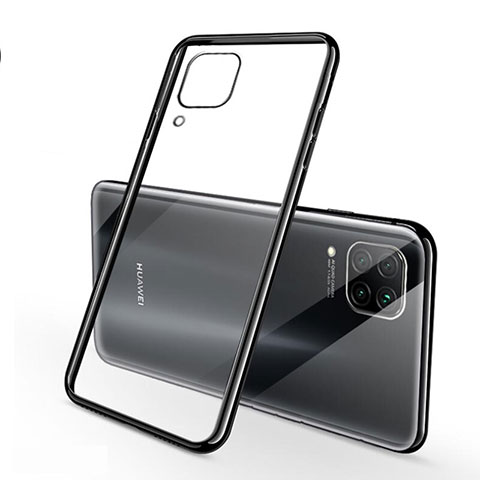 Coque Ultra Fine TPU Souple Housse Etui Transparente S02 pour Huawei Nova 7i Noir