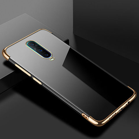 Coque Ultra Fine TPU Souple Housse Etui Transparente S02 pour Oppo RX17 Pro Or