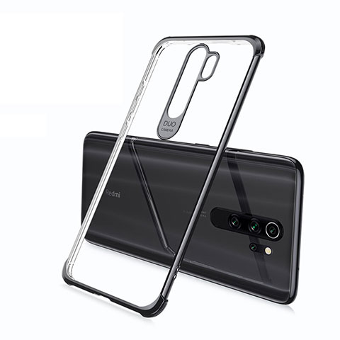 Coque Ultra Fine TPU Souple Housse Etui Transparente S02 pour Xiaomi Redmi Note 8 Pro Noir