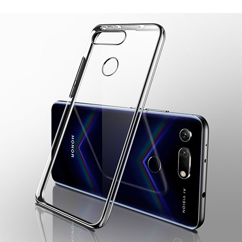 Coque Ultra Fine TPU Souple Housse Etui Transparente S03 pour Huawei Honor View 20 Noir