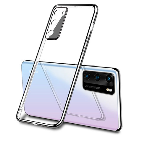 Coque Ultra Fine TPU Souple Housse Etui Transparente S03 pour Huawei P40 Argent