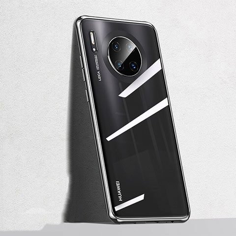 Coque Ultra Fine TPU Souple Housse Etui Transparente S04 pour Huawei Mate 30 Pro Noir
