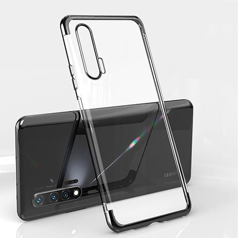 Coque Ultra Fine TPU Souple Housse Etui Transparente S04 pour Huawei Nova 6 5G Noir