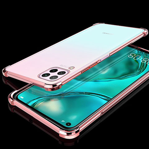 Coque Ultra Fine TPU Souple Housse Etui Transparente S04 pour Huawei Nova 6 SE Or Rose