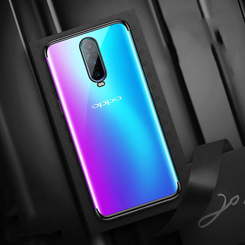 Coque Ultra Fine TPU Souple Housse Etui Transparente S04 pour Oppo RX17 Pro Noir