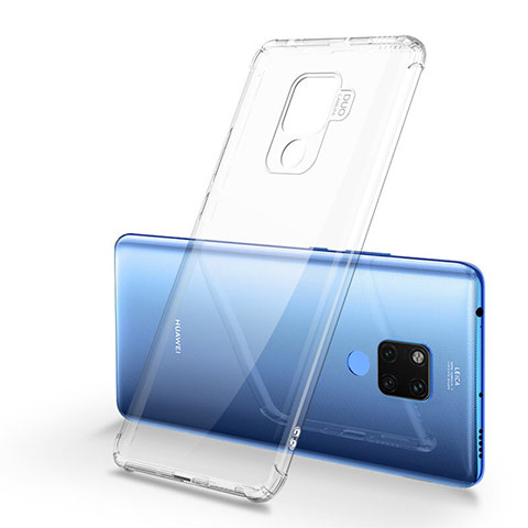 Coque Ultra Fine TPU Souple Housse Etui Transparente S05 pour Huawei Mate 20 X 5G Clair