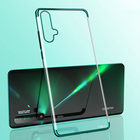 Coque Ultra Fine TPU Souple Housse Etui Transparente S05 pour Huawei Nova 5 Pro Vert