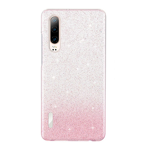 Coque Ultra Fine TPU Souple Housse Etui Transparente S05 pour Huawei P30 Rose