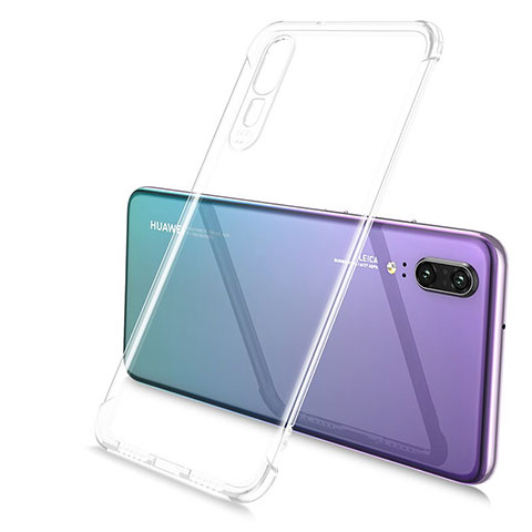 Coque Ultra Fine TPU Souple Housse Etui Transparente S06 pour Huawei P20 Clair