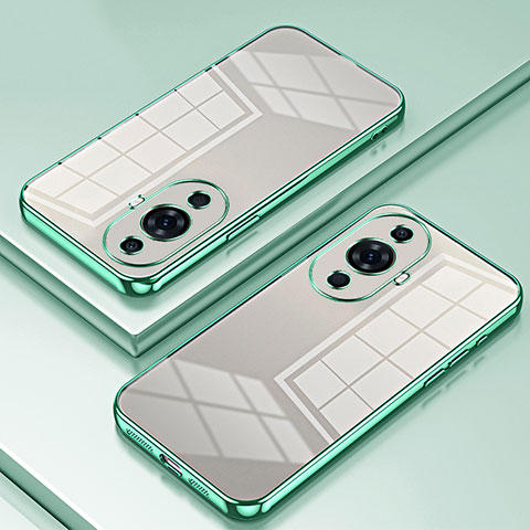 Coque Ultra Fine TPU Souple Housse Etui Transparente SY1 pour Huawei Nova 11 Vert