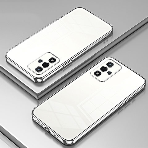 Coque Ultra Fine TPU Souple Housse Etui Transparente SY1 pour Oppo A93s 5G Argent